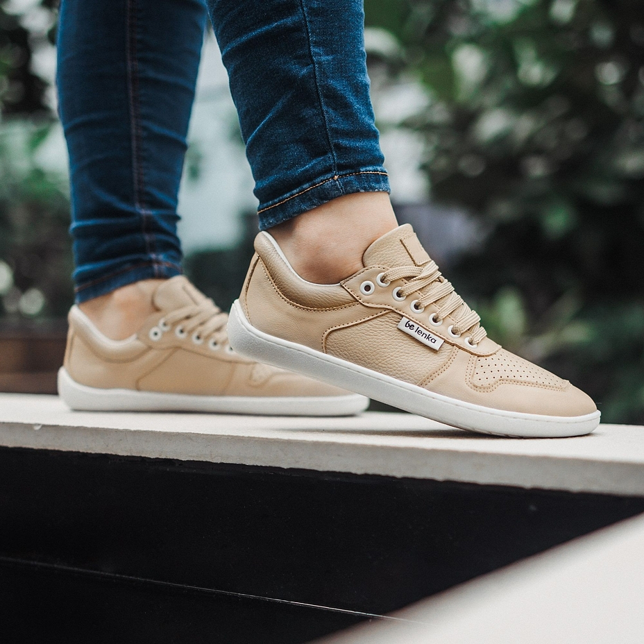 Champ Leather Barefoot  Shoes Beige