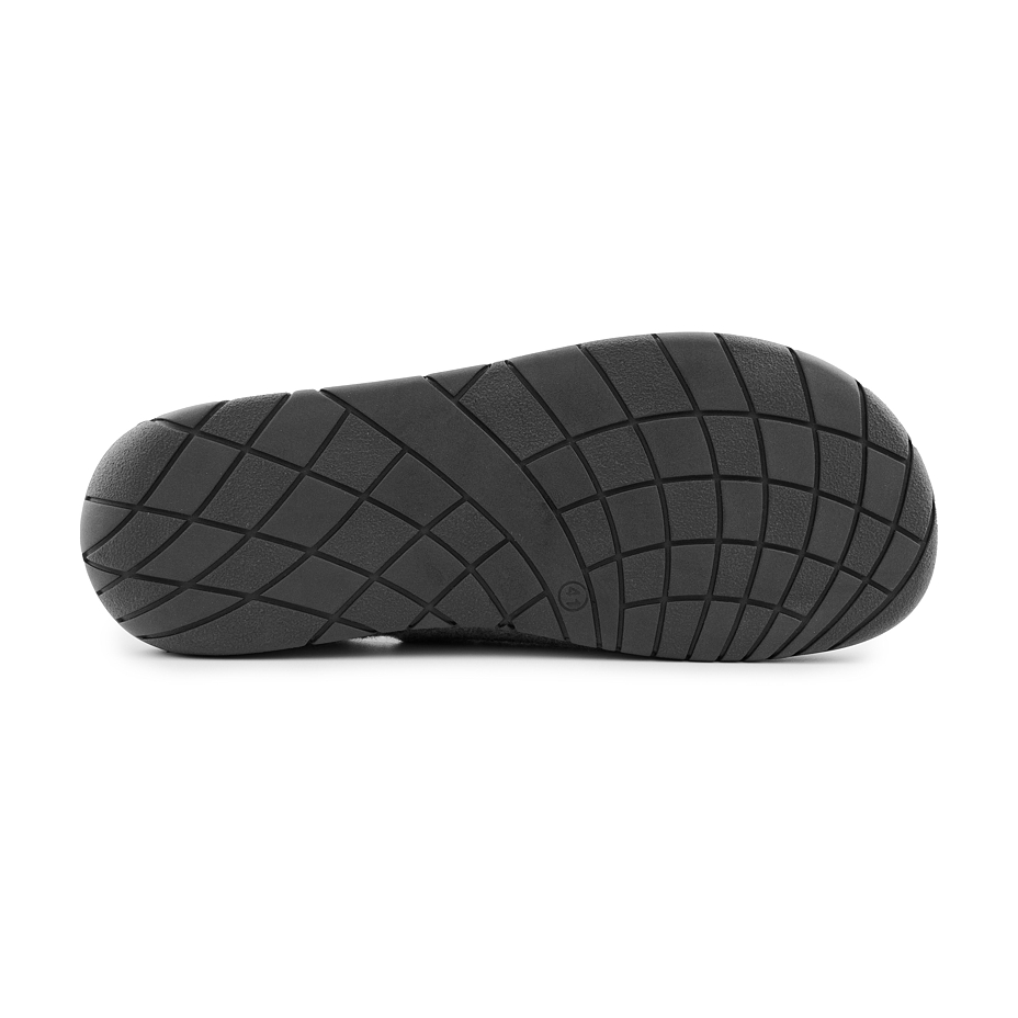 Men’s Jan Felt Slippers Dark Grey