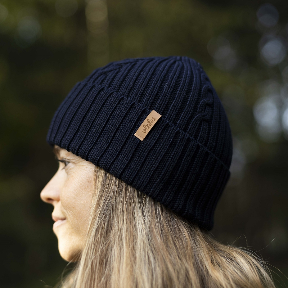 Vlnka Wool Hat V30 Navy