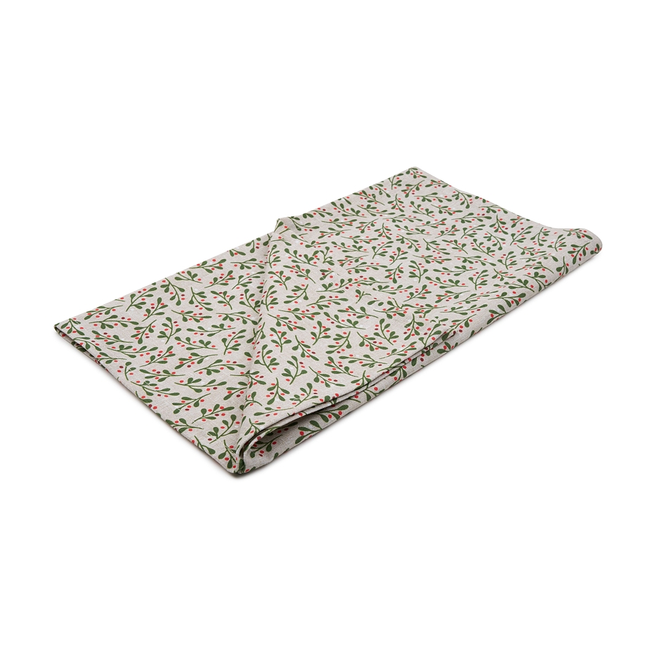 Tablecloth Runner Christmas Holly