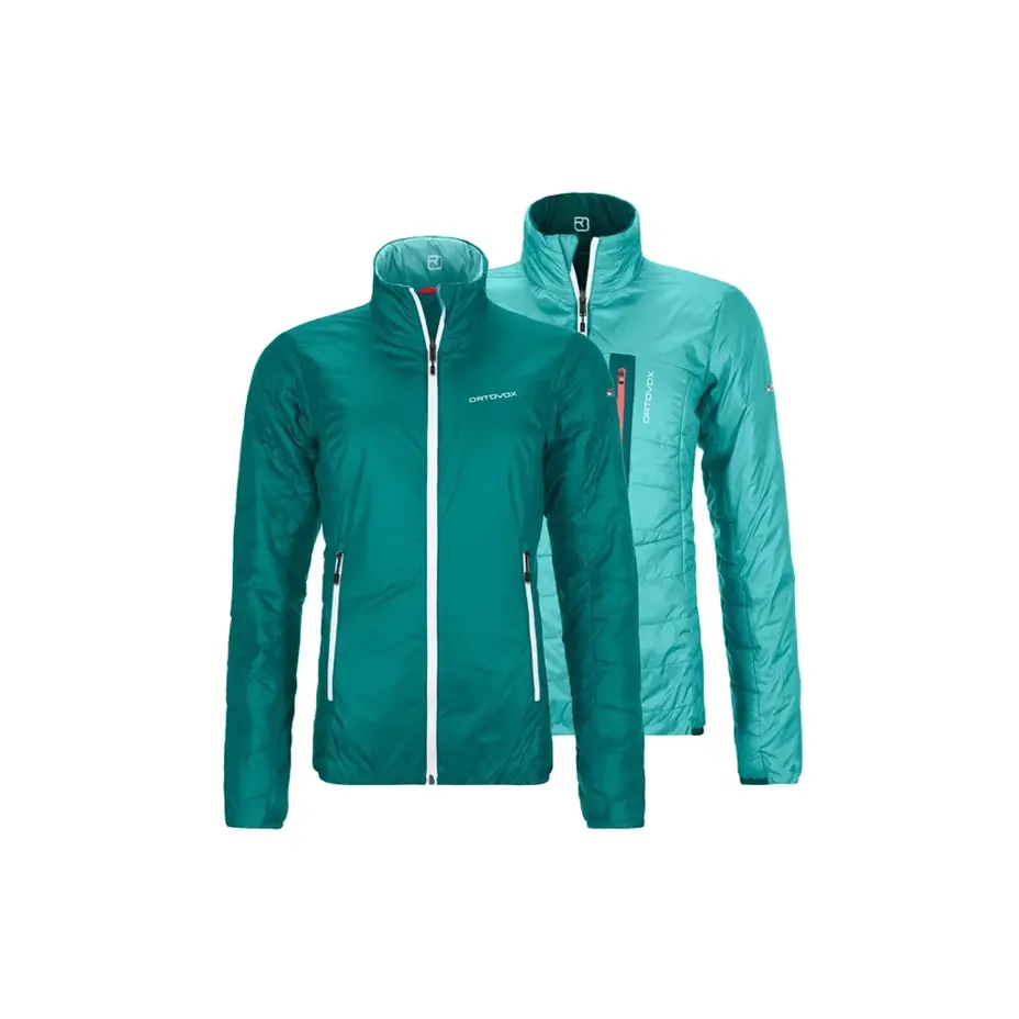 Women’s Ortovox Piz Bial Jacket Pacific Green
