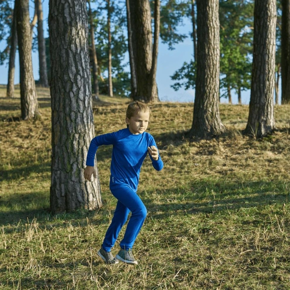 Boy's Performance MERINO XTREME THERMOWAVE Baselayer Pants Blue