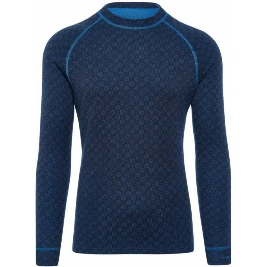 Men's Performance MERINO XTREME THERMOWAVE Top Dark Blue