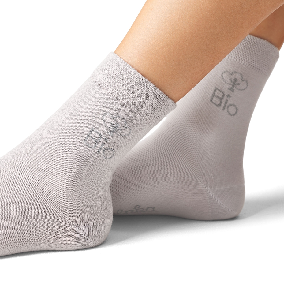 Organic Cotton Socks Grey
