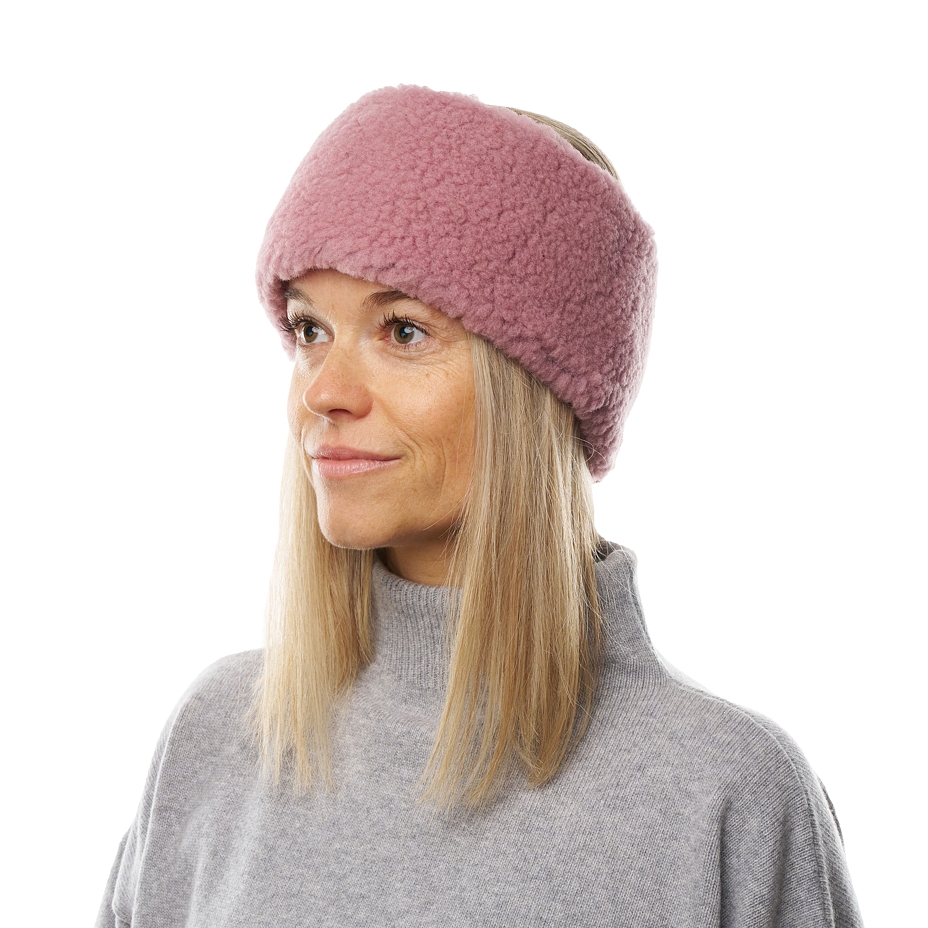 Woolen Headband Pink