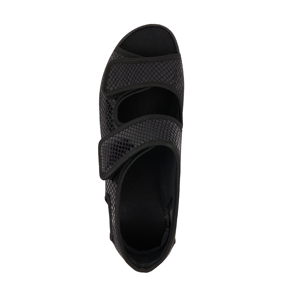 Women's bandage sandals for bunions Marina black