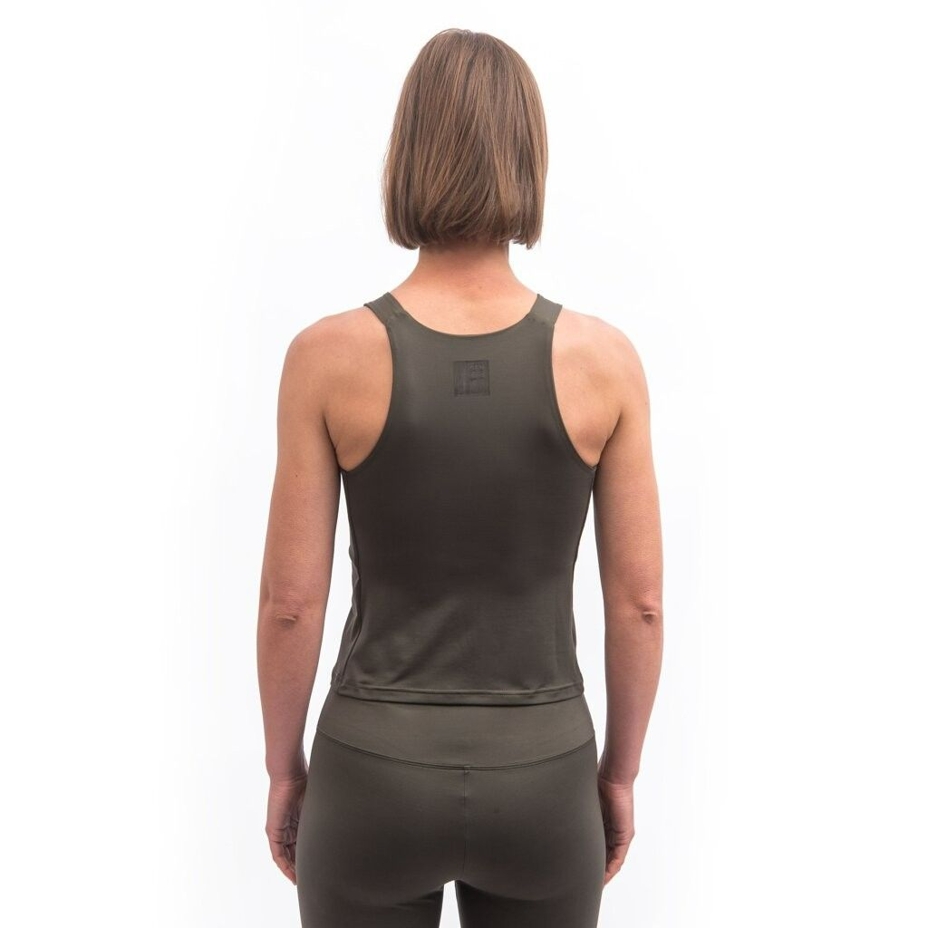 Women's top Sensor Infinity ECO green