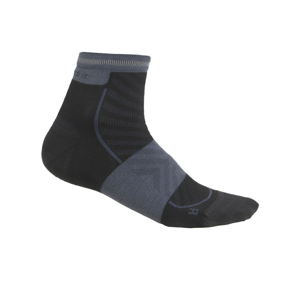 Merino Blend socks Run Ultralight Mini Icebreaker Graphite