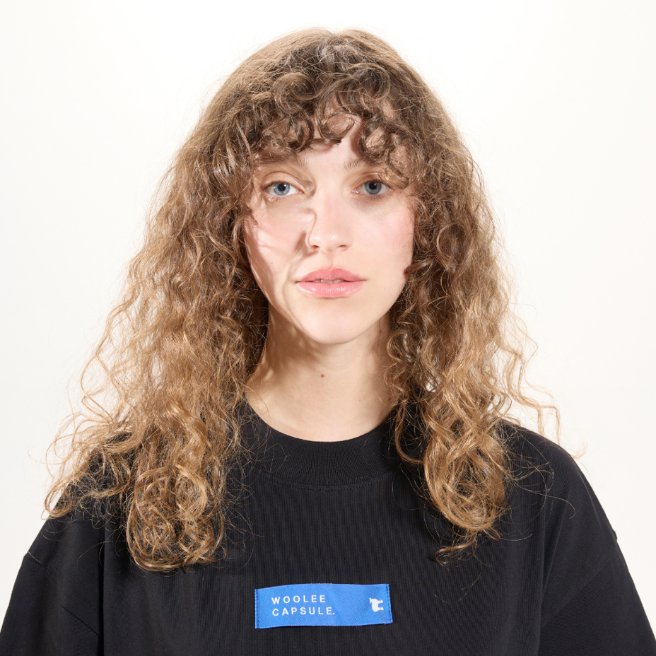 Woolee Capsule organic cotton t-shirt black