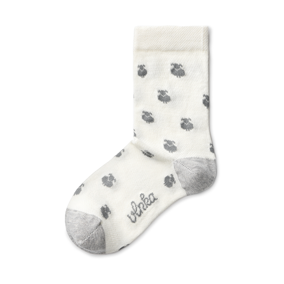 Merino Summer Socks Grey Sheep