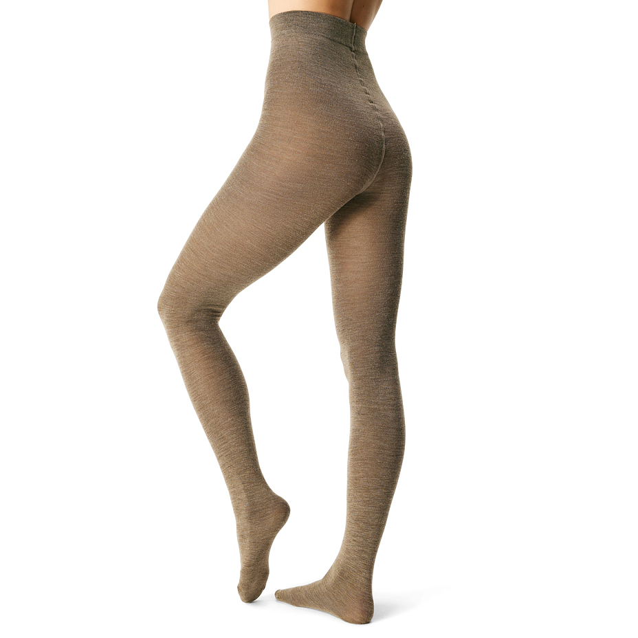 Woolen tights Merino Woolee beige