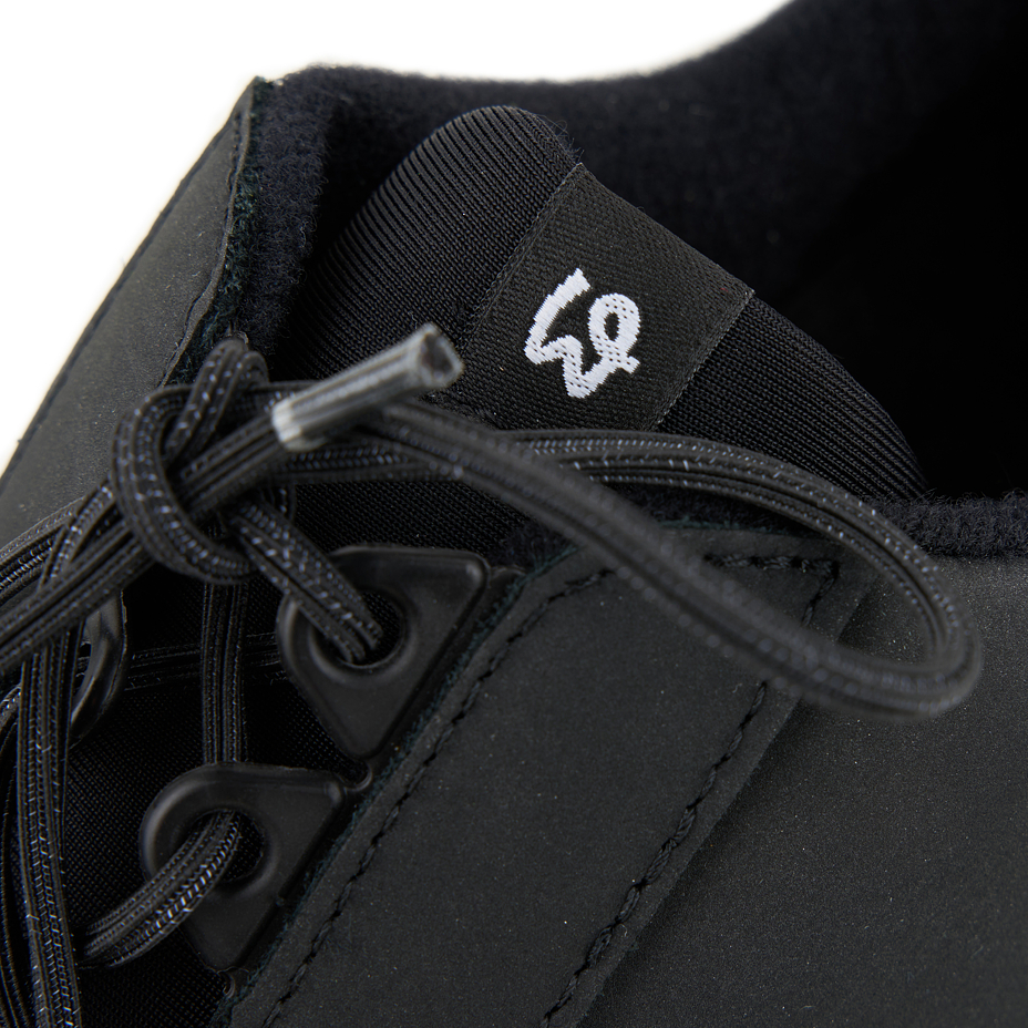 Leather sneakers Woolee Prestige black