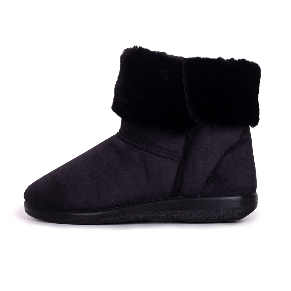 Women's Lucie Winter Ankle boots with Wool Lining Black