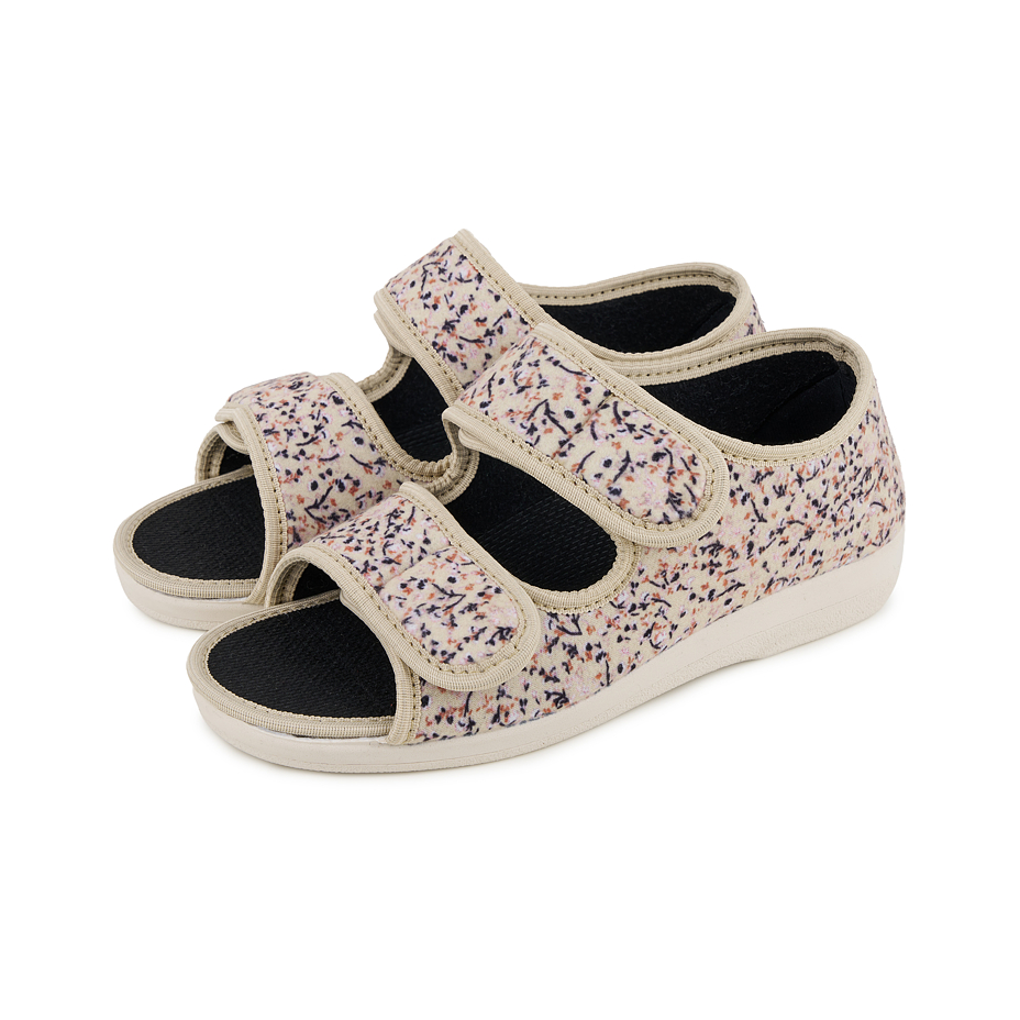 Women's breathable bandage shoes flowers