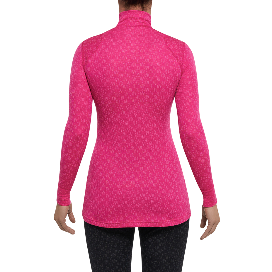 Women's Performance MERINO XTREME THERMOWAVE Top with Zip Pink