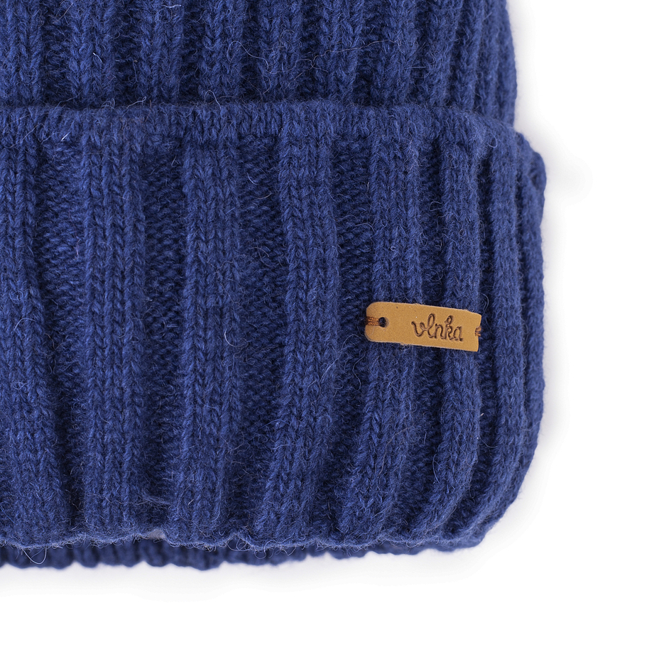 Vlnka Woolly Hat V04 Blue