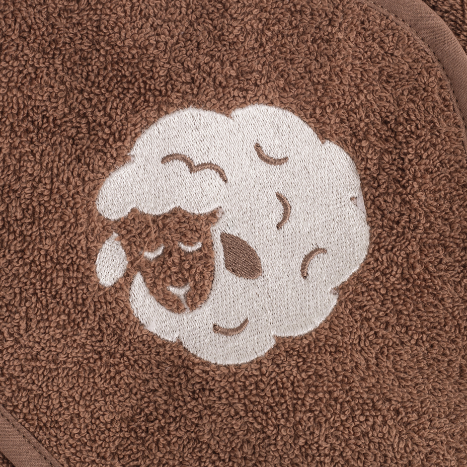 Hooded Baby Towel Brown