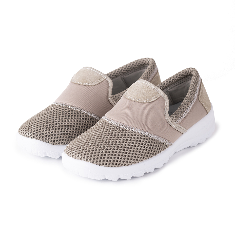 Women's breathable orthopedic sneakers  Beige