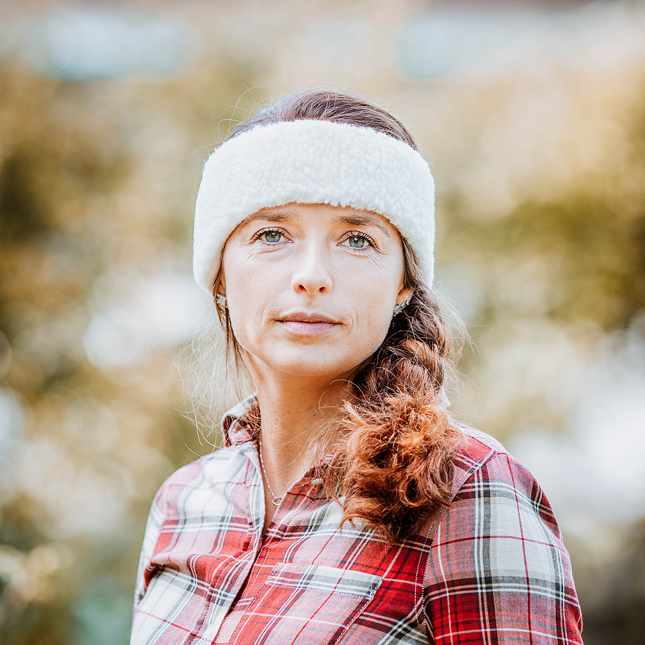 Wool Headband Natural