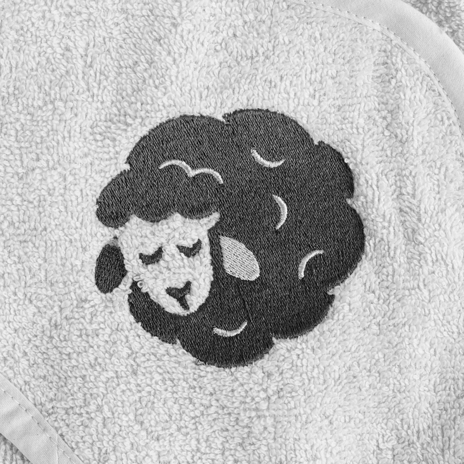 Hooded Baby Towel Grey