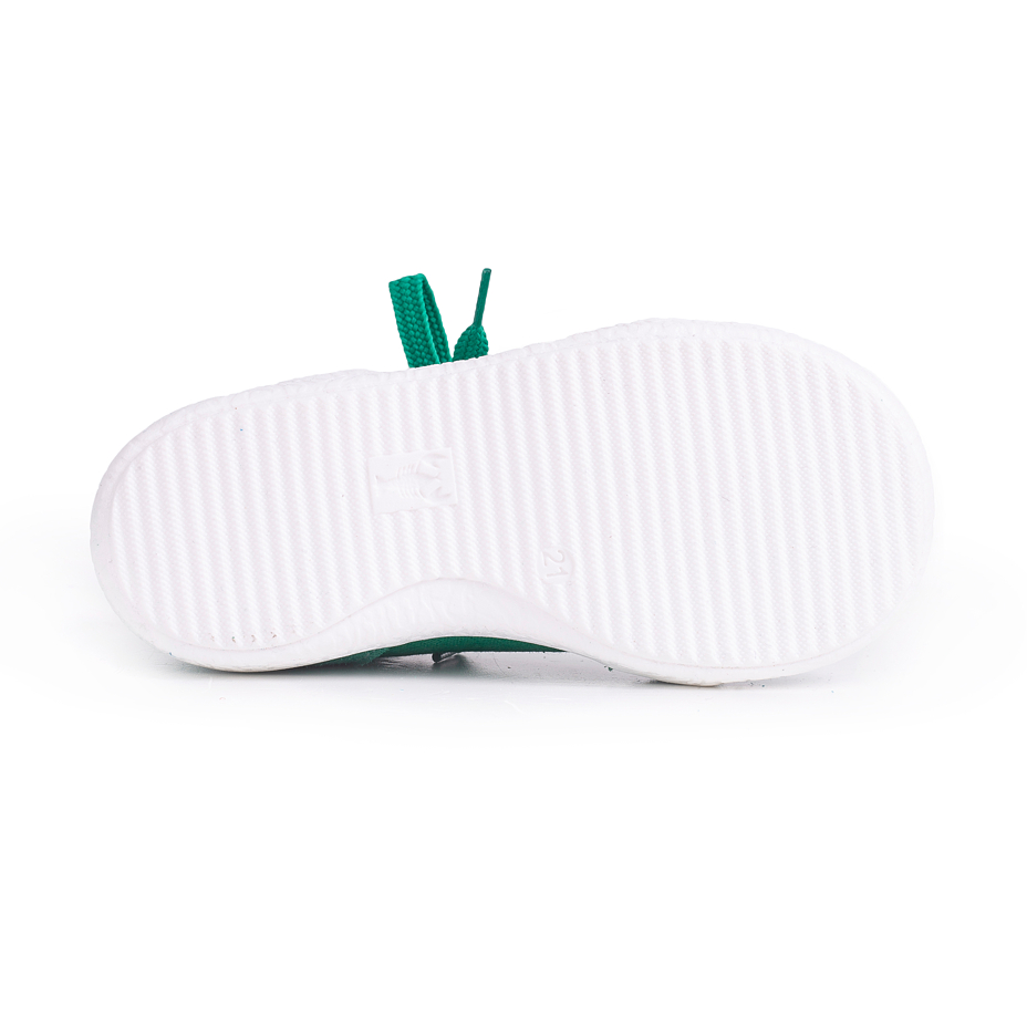 Kids’ leather sneakers Koko Green