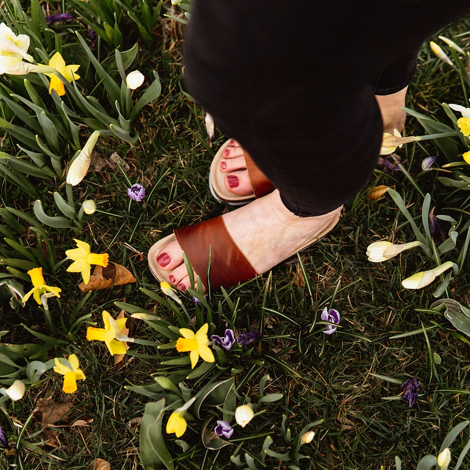 Women's Trepky Orthopaedic Cork Sliders Brown