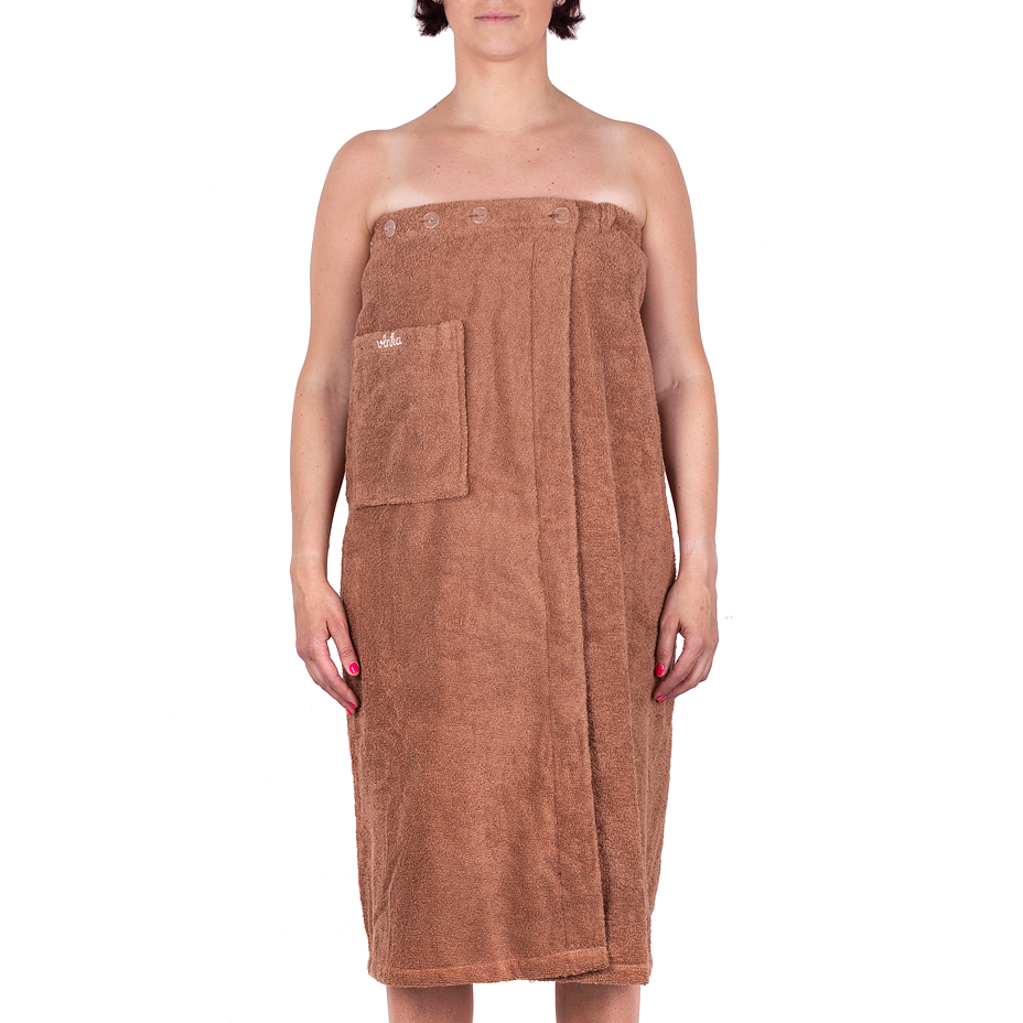 Cotton terry sauna kilt