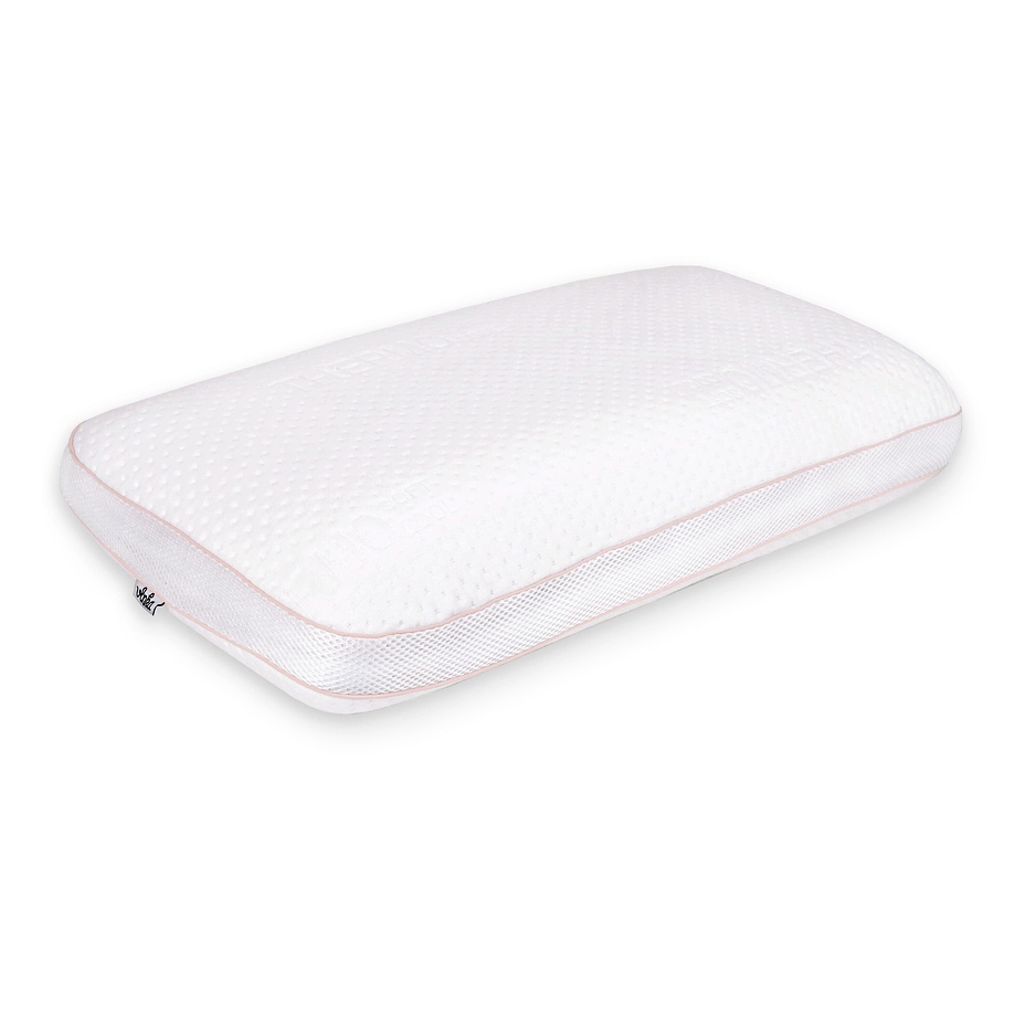 Three-layer orthopedic memory pillow