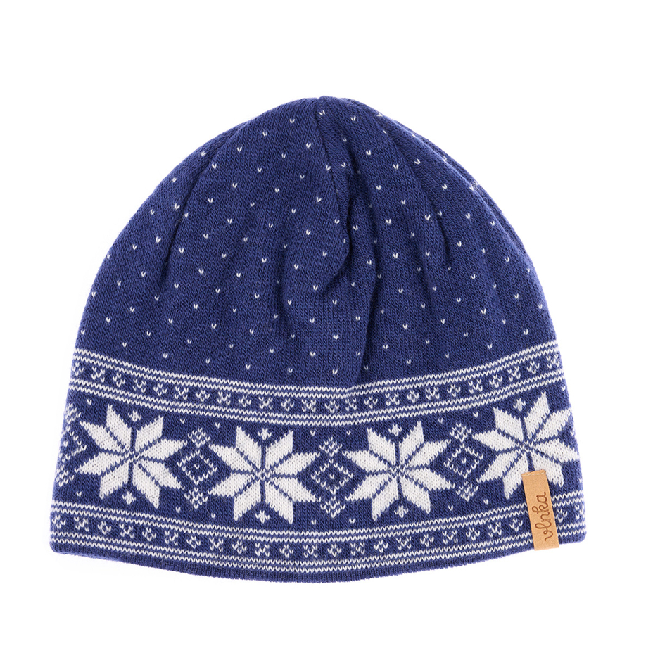 Vlnka Wool Beanie V25 Blue