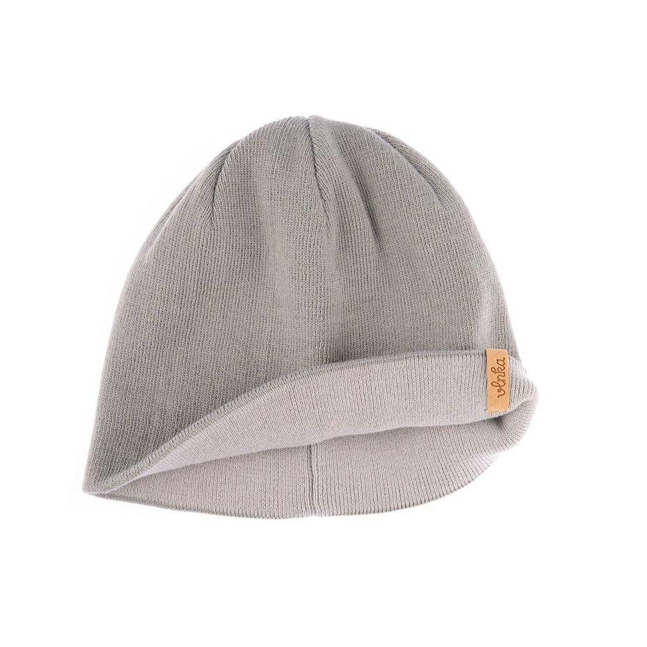 Vlnka Wool Beanie V22 Grey