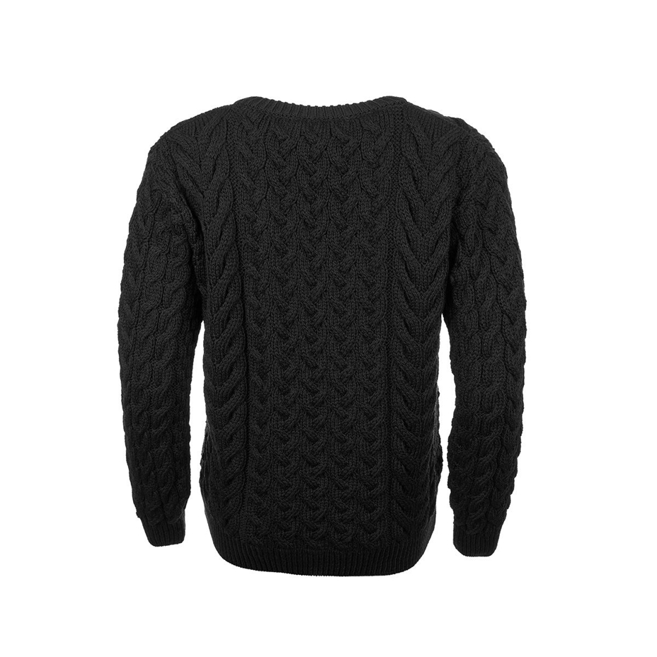 Vlnka Women's Wool Sweater S07 Black