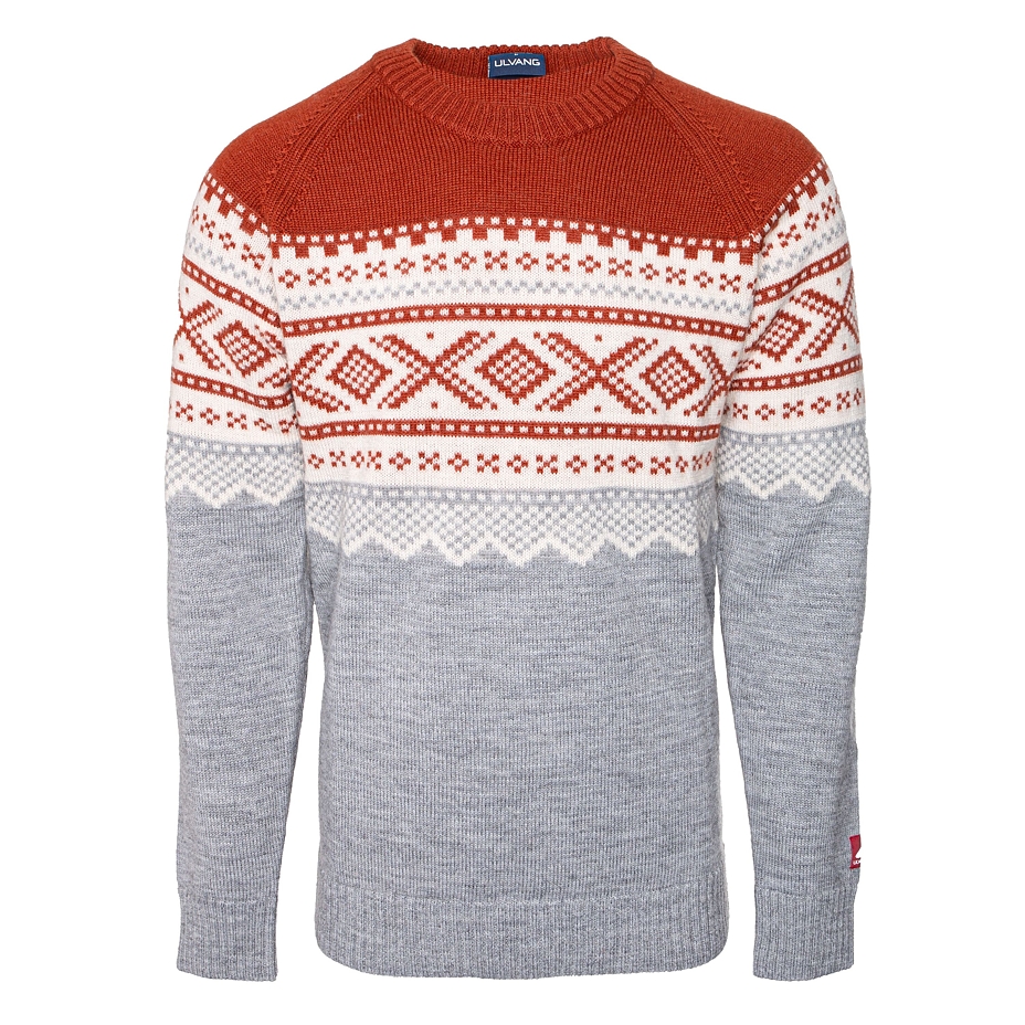 Men’s Ulvang Marius Roundneck Sweater Brown