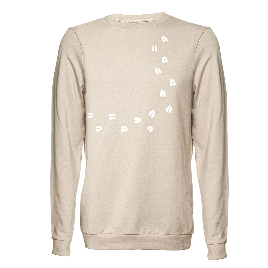 Woolvilli Cotton Sweatshirt Beige