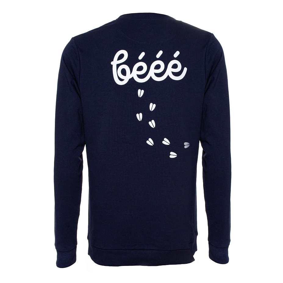 Woolvilli Cotton Sweatshirt Navy