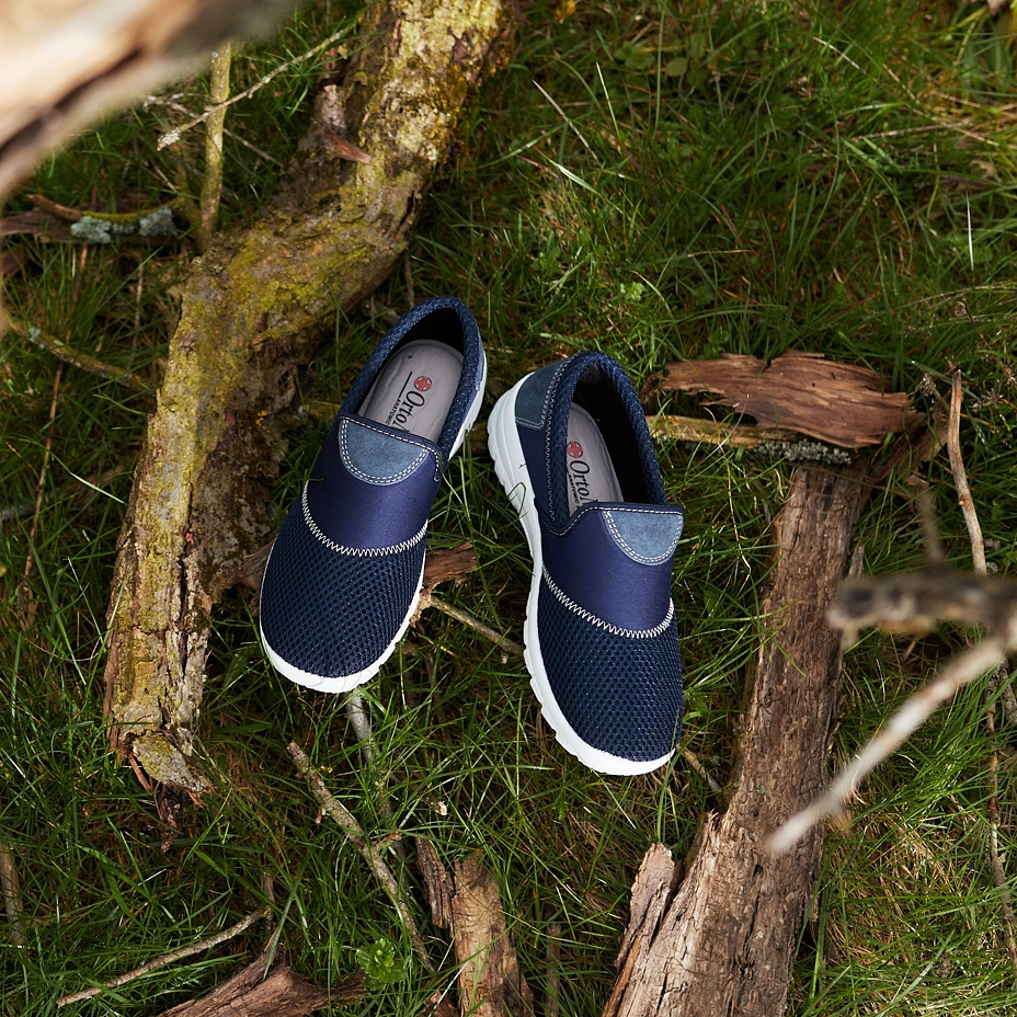 Women's breathable orthopedic sneakers Blue