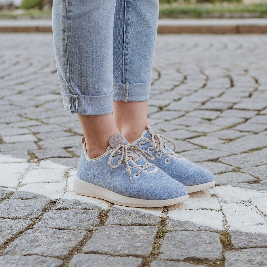 Vlnka Wool Trainers Blue