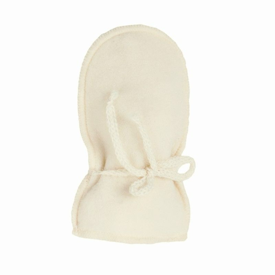 Newborn Mittens White