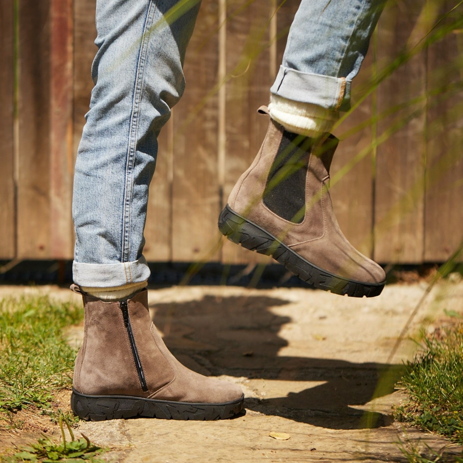 Women’s Patricie Leather Ankle Boots Brown