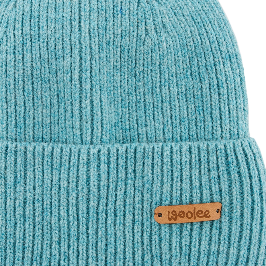 Woolee Wool Hat V33 Turquoise