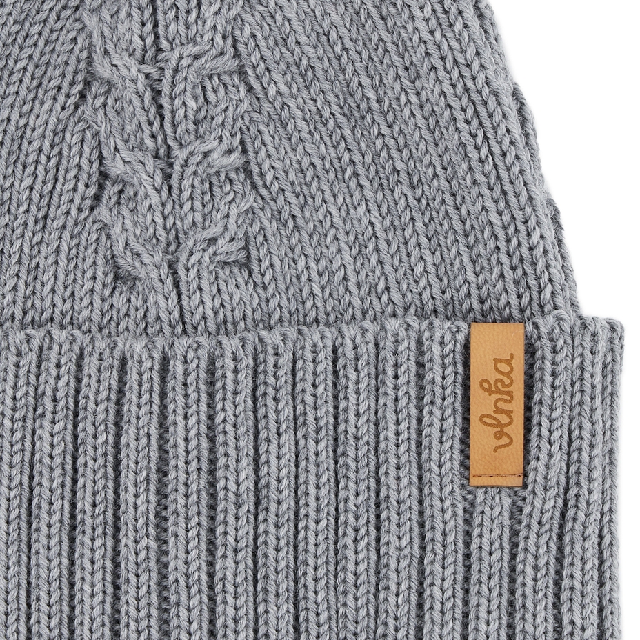 Vlnka Wool Hat V30 Grey