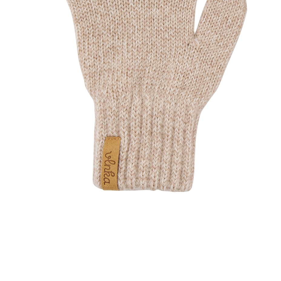 Kids’ Vlnka Wool Gloves R05 Natural