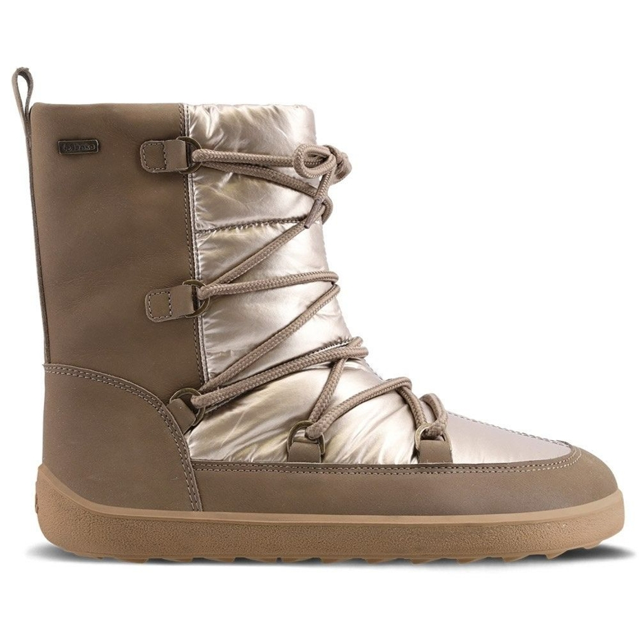 Women's Barefoot Snow Boots Be Lenka Snowfox Brown