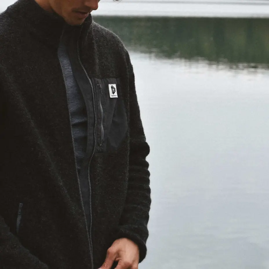 Merino Themowave Recycled Wool Men's Sweatshirt Grey