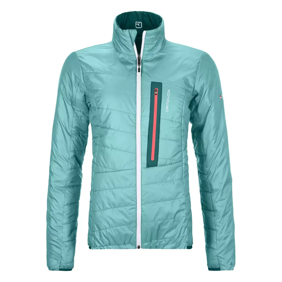 Women’s Ortovox Piz Bial Jacket Pacific Green