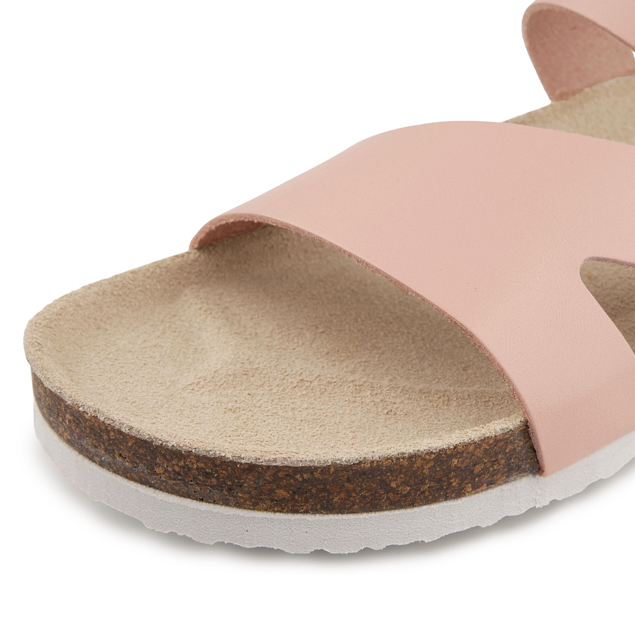 Women's anatomical cork slip-on shoes Lola pink model 2024