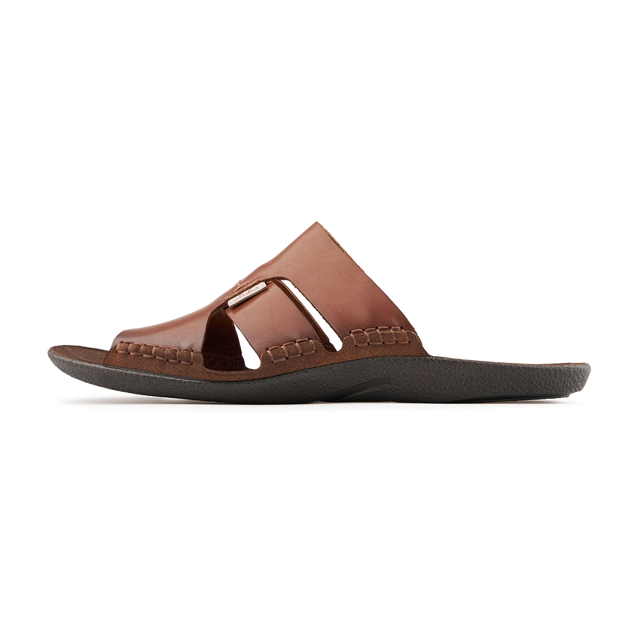 Men's leather slip-on shoes Vojta brown