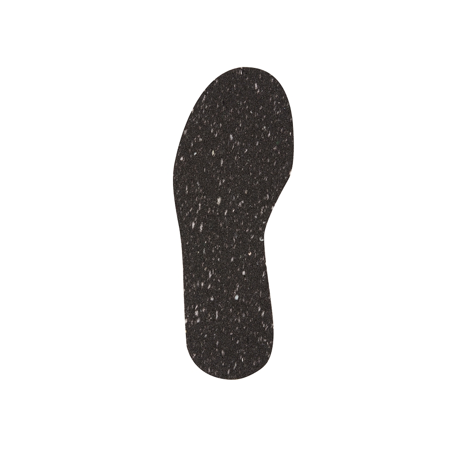 Children's hemp shoe inserts with recycled foam