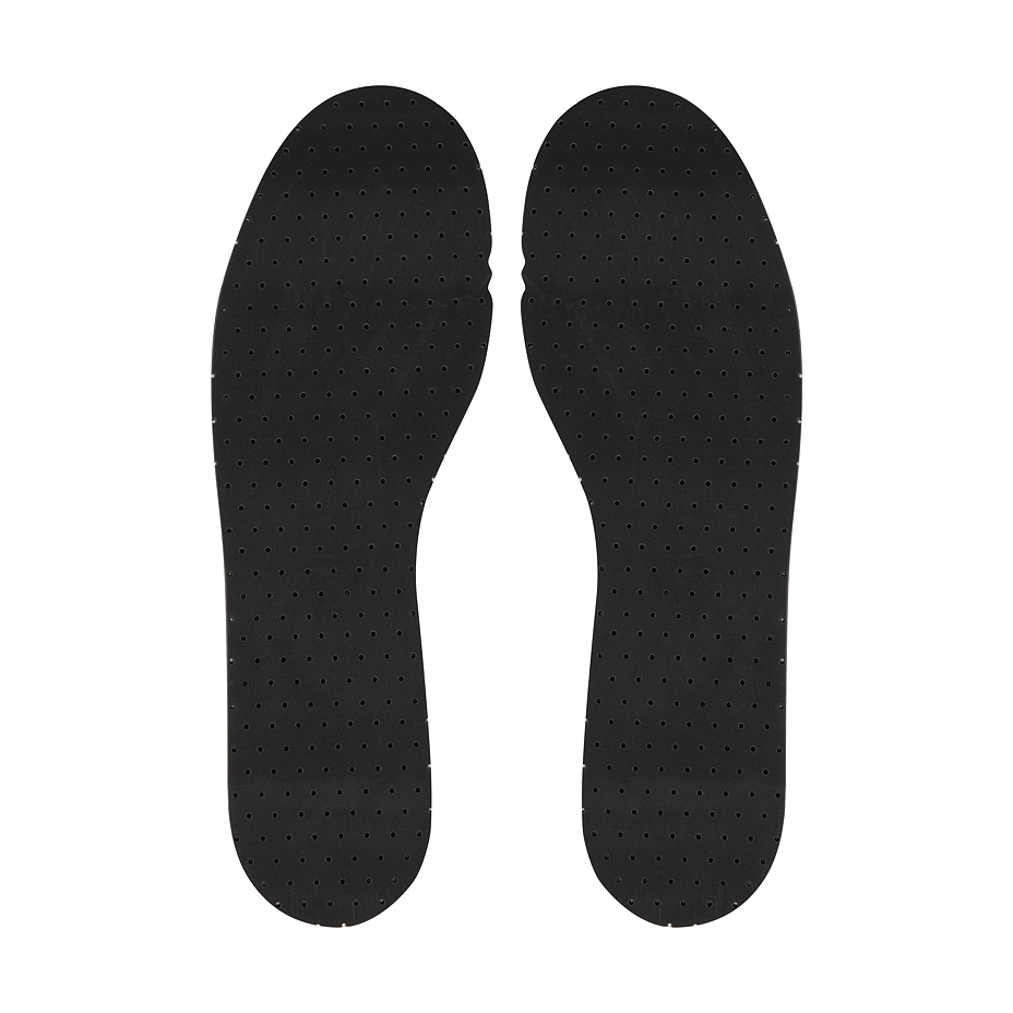 Breathable Shoe Insoles with Activated Charcoal against Perspiration