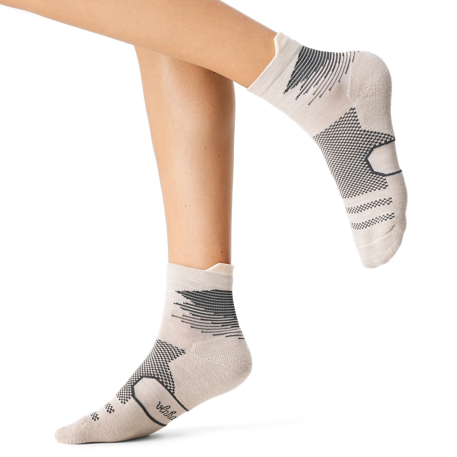 2 pairs of sports socks Merino beige