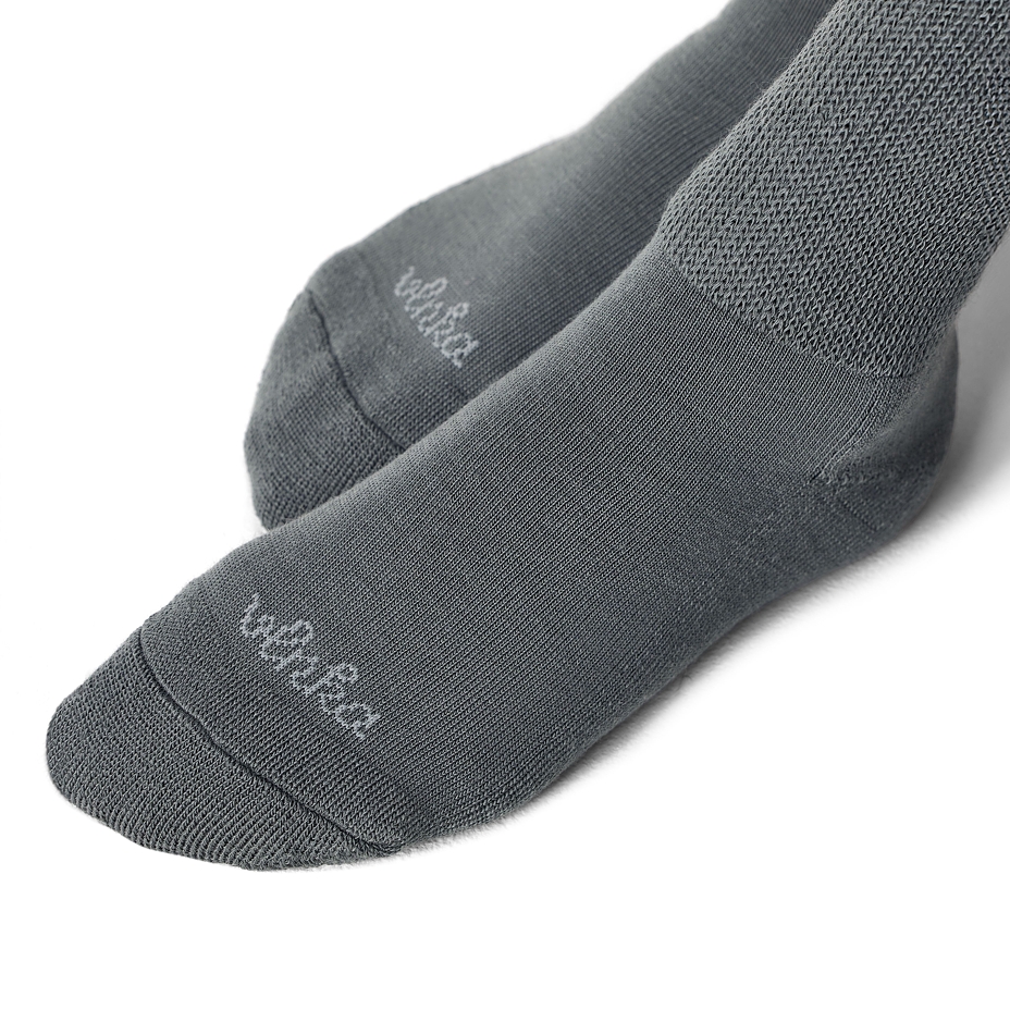 2 pairs “Siberia“ Merino Wool Socks Grey